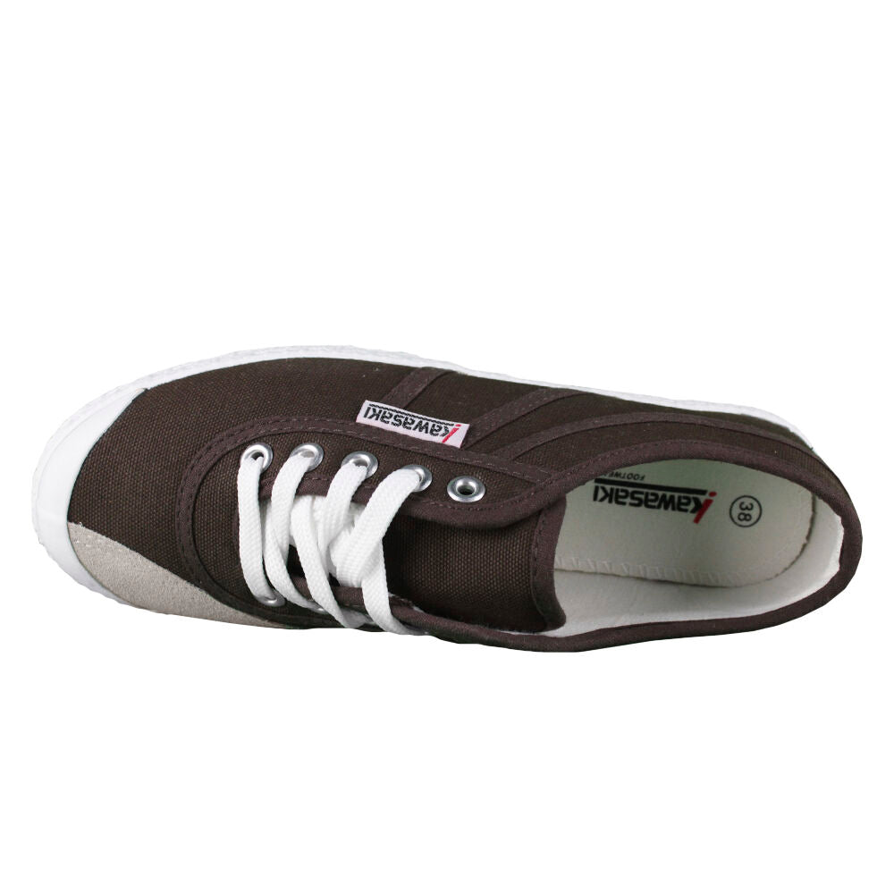 Kawasaki Original Canvas Shoe K192495 5045 Chocolate Brown