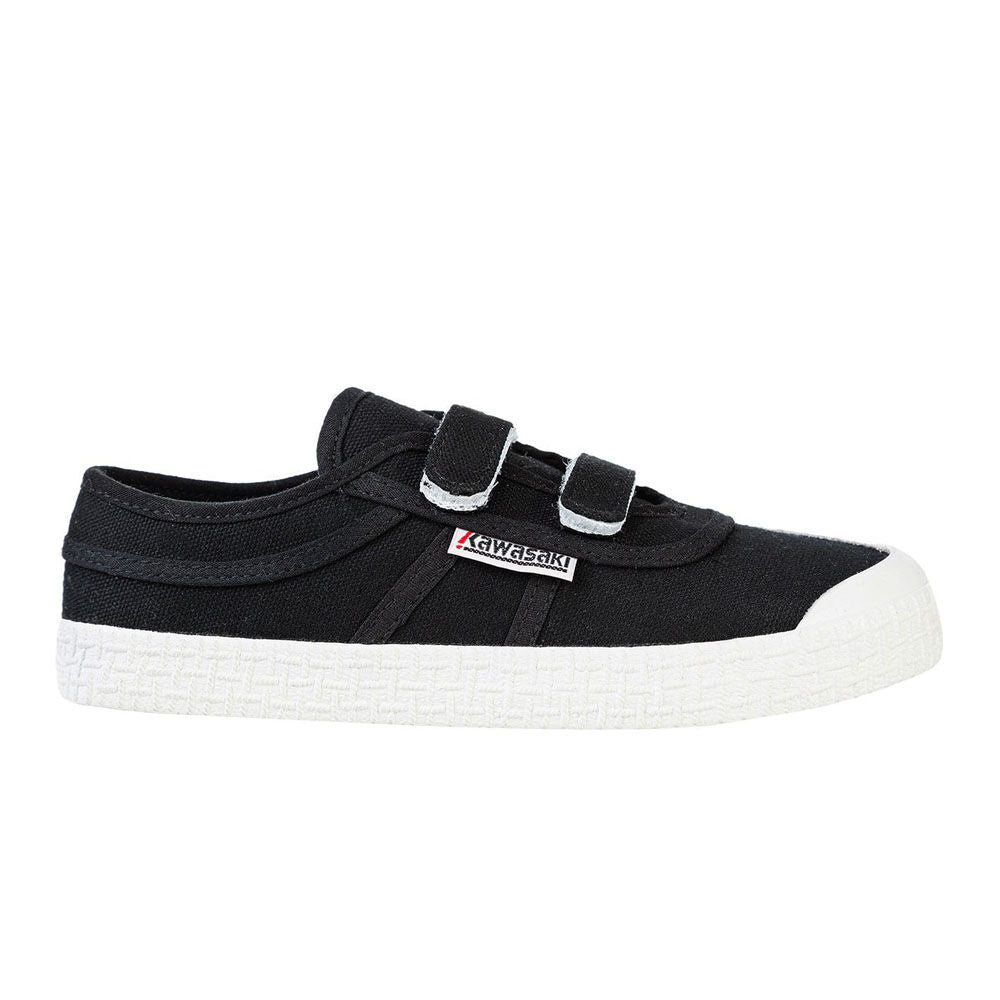 Chaussures Kawasaki Original pour enfant avec velcro K202432 1001 Noir