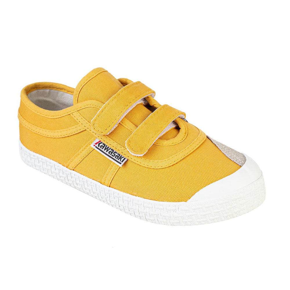 Chaussures Kawasaki Original pour enfants avec velcro K202432 5005 Golden Rod