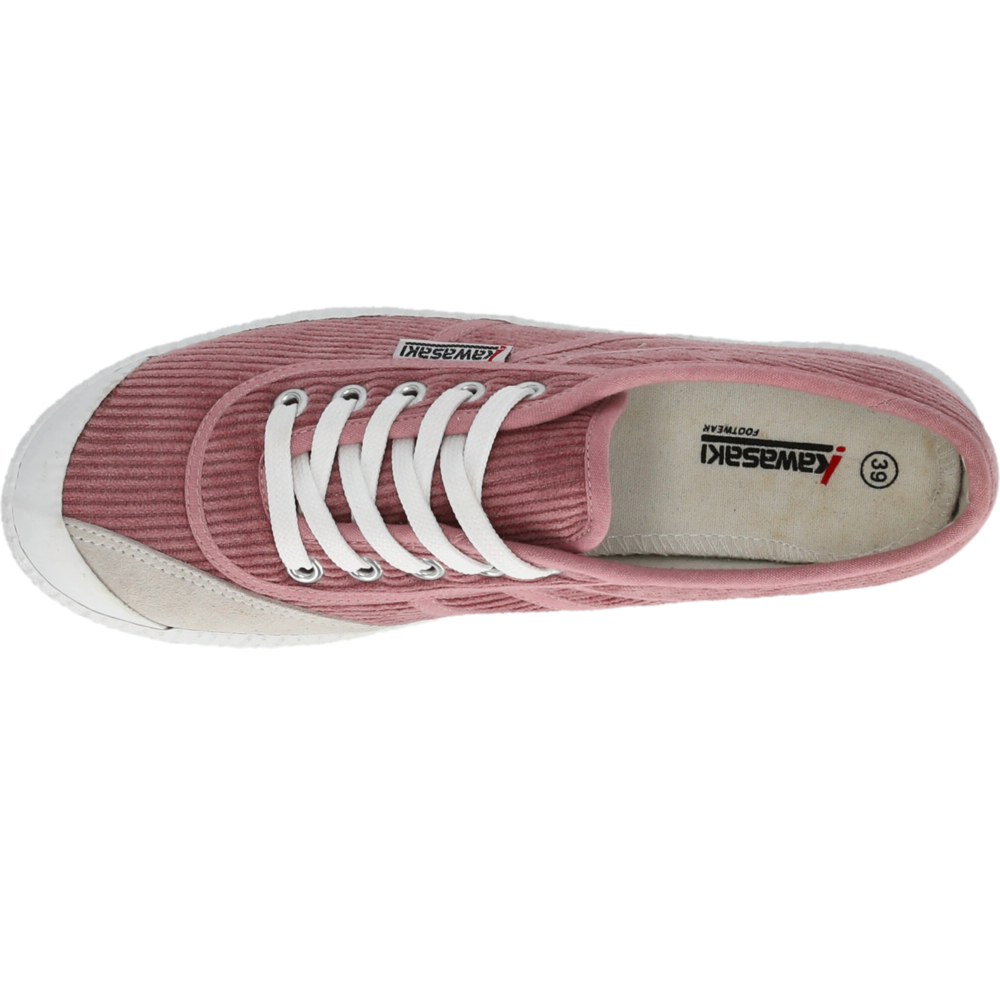 Chaussures Kawasaki Original en velours côtelé K212444 4197 Vieux rose