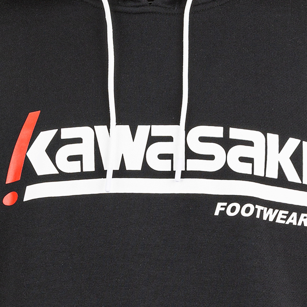 Killa Unisex Hooded Sweatshirt K202153 1001 Black