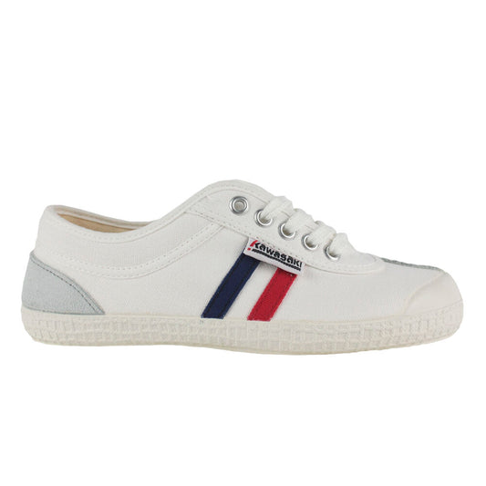 Kawasaki Retro 23 Canvas Shoe K2301W White Retro