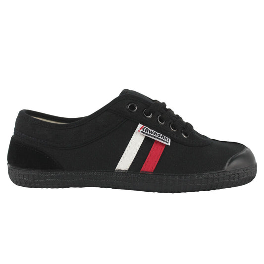 Kawasaki Retro 23 Canvas Shoe K2360W Black Stripe Wht/Red