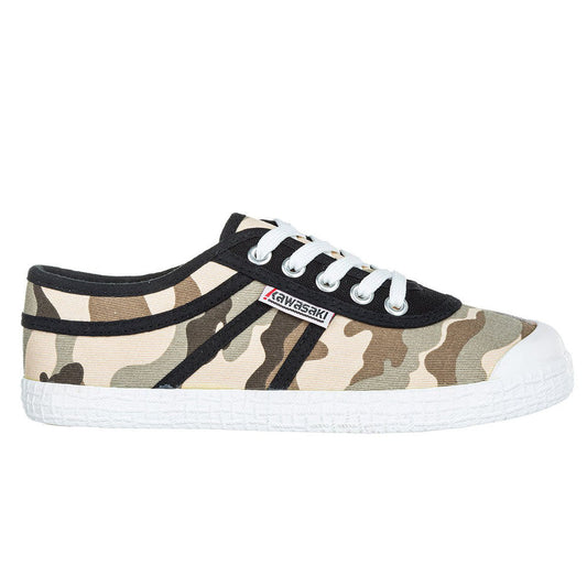 Kawasaki Camo Canvas Shoe K202417 8885 Various Brown