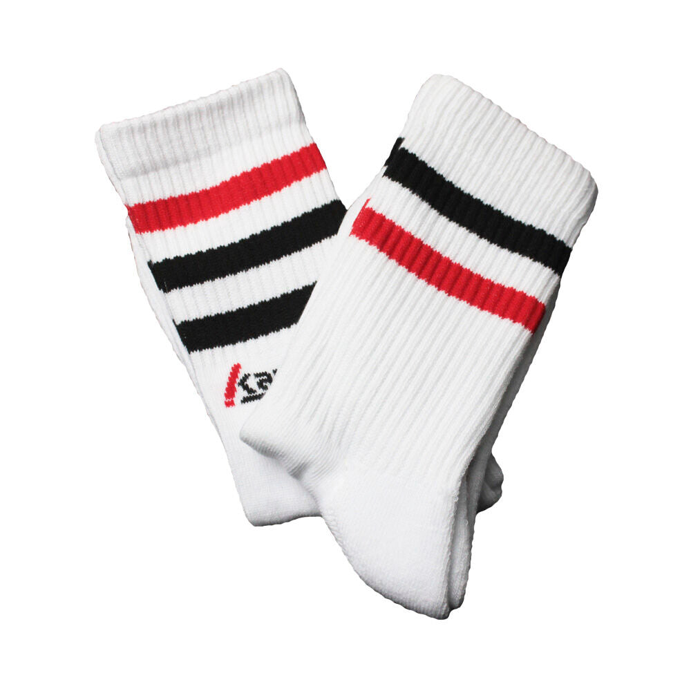 Kawasaki 2 Pack Socks K222068 1002 White