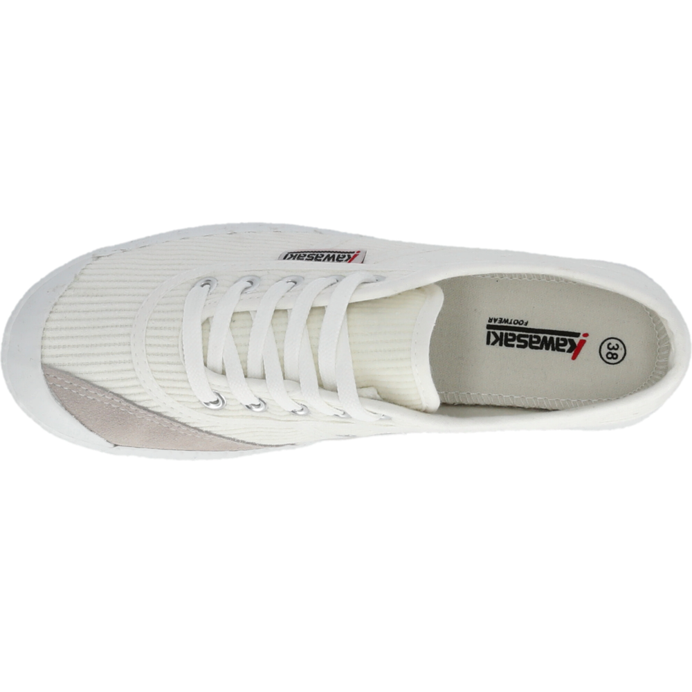 Kawasaki Original Corduroy Shoe K212444 1002 White